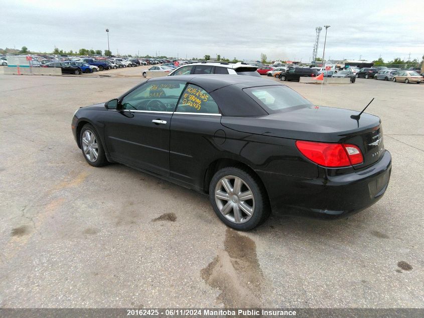 2010 Chrysler Sebring Limited VIN: 1C3BC6EV0AN122423 Lot: 20162425