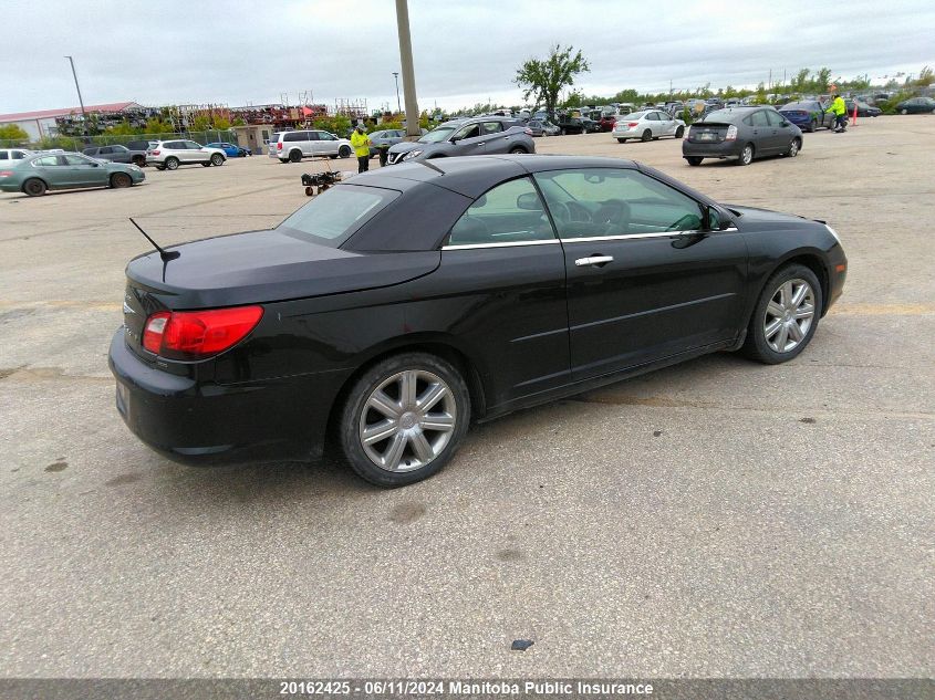 2010 Chrysler Sebring Limited VIN: 1C3BC6EV0AN122423 Lot: 20162425