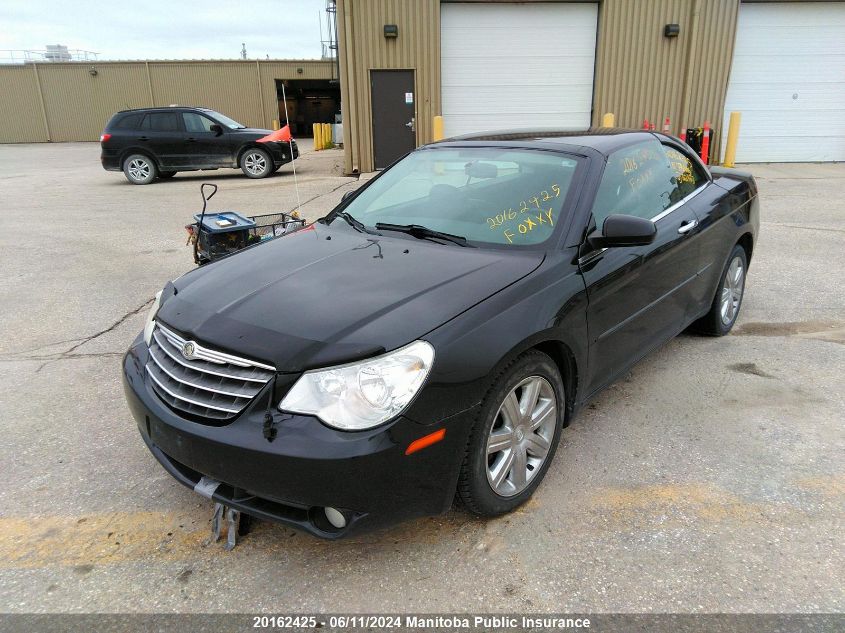 2010 Chrysler Sebring Limited VIN: 1C3BC6EV0AN122423 Lot: 20162425