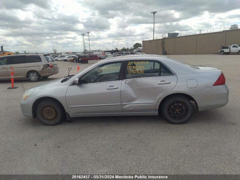 2006 Honda Accord Ex-L VIN: 1HGCM56836A803630 Lot: 20162457