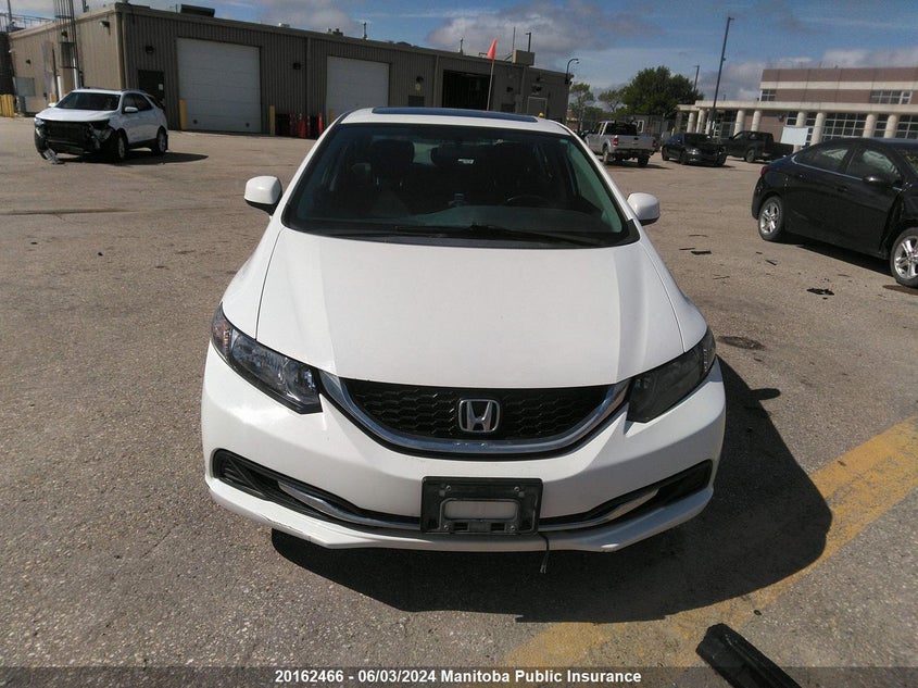 2013 Honda Civic Ex VIN: 2HGFB2F51DH034745 Lot: 20162466