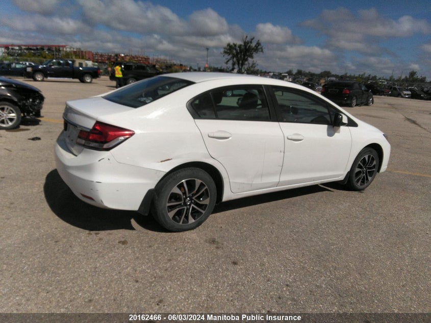 2013 Honda Civic Ex VIN: 2HGFB2F51DH034745 Lot: 20162466