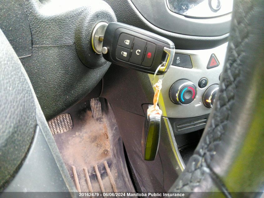 2015 Chevrolet Trax Lt VIN: 3GNCJMSB9FL171364 Lot: 20162479