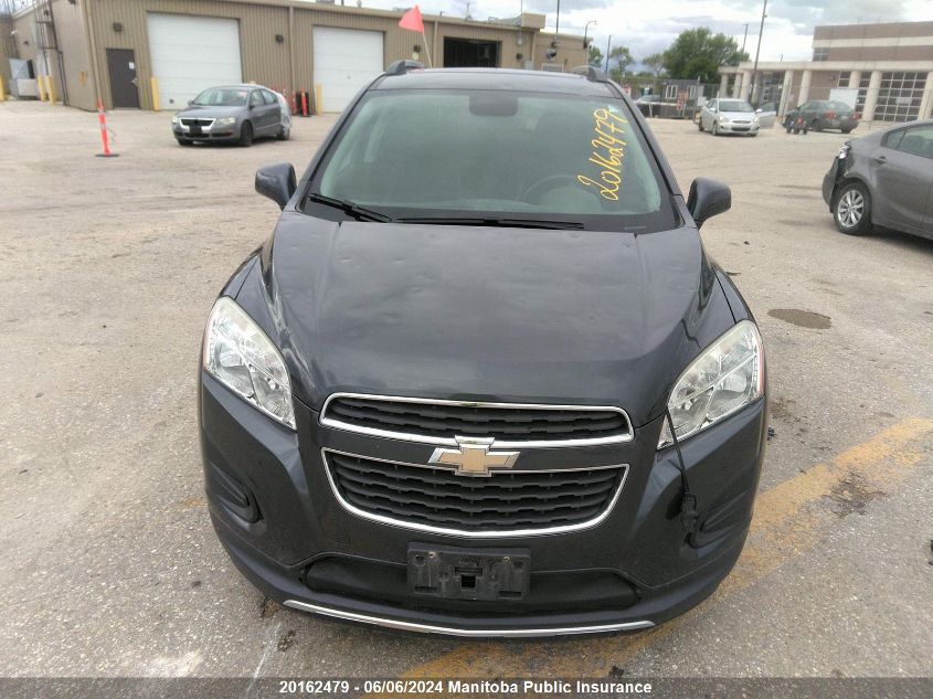 2015 Chevrolet Trax Lt VIN: 3GNCJMSB9FL171364 Lot: 20162479