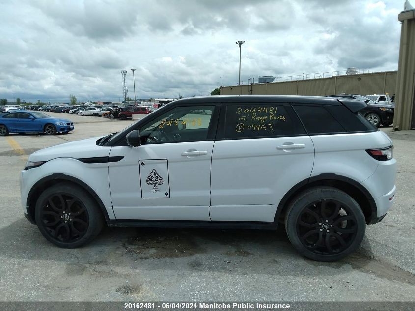 2015 Land Rover Range Rover Evoque VIN: SALVT2BG6FH044123 Lot: 20162481
