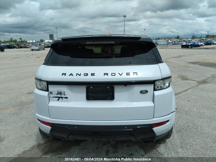 2015 Land Rover Range Rover Evoque VIN: SALVT2BG6FH044123 Lot: 20162481