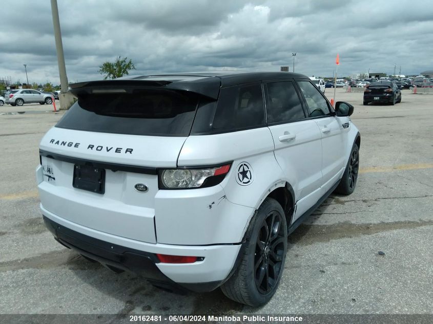 2015 Land Rover Range Rover Evoque VIN: SALVT2BG6FH044123 Lot: 20162481