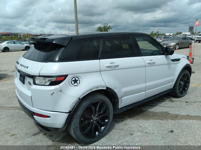 2015 Land Rover Range Rover Evoque VIN: SALVT2BG6FH044123 Lot: 20162481