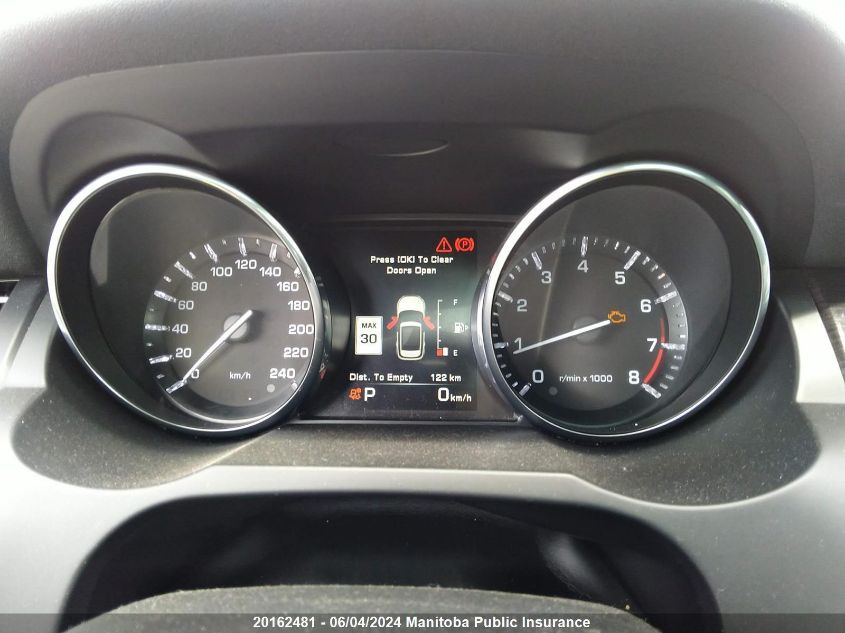 2015 Land Rover Range Rover Evoque VIN: SALVT2BG6FH044123 Lot: 20162481