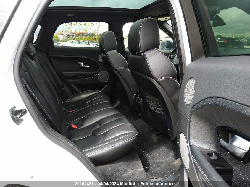 2015 Land Rover Range Rover Evoque VIN: SALVT2BG6FH044123 Lot: 20162481