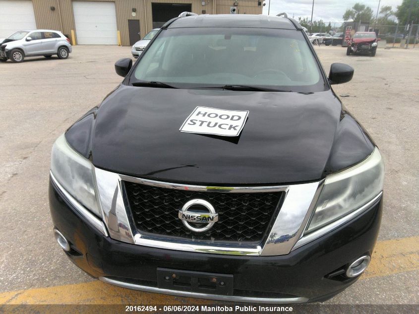 2013 Nissan Pathfinder Sv VIN: 5N1AR2MM6DC664127 Lot: 20162494