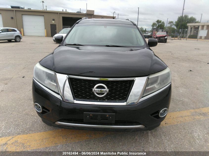 2013 Nissan Pathfinder Sv VIN: 5N1AR2MM6DC664127 Lot: 20162494