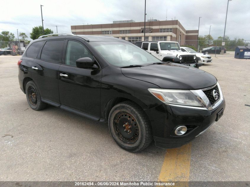 2013 Nissan Pathfinder Sv VIN: 5N1AR2MM6DC664127 Lot: 20162494