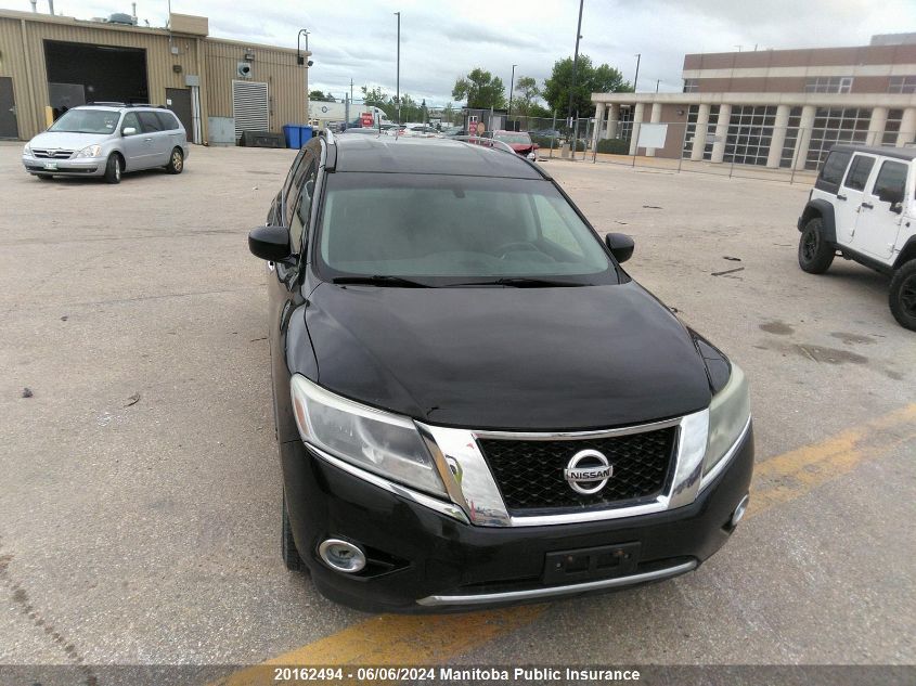 2013 Nissan Pathfinder Sv VIN: 5N1AR2MM6DC664127 Lot: 20162494