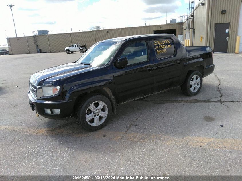 2009 Honda Ridgeline Rtl VIN: 5FPYK16559B104205 Lot: 20162498