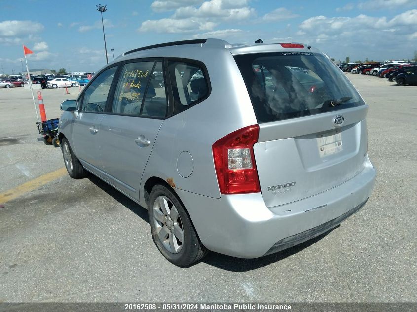 2007 Kia Rondo Ex V6 VIN: KNAFG526777043995 Lot: 20162508