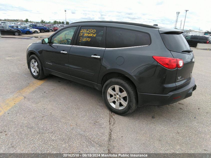 2009 Chevrolet Traverse Lt VIN: 1GNER23D69S120707 Lot: 20162510