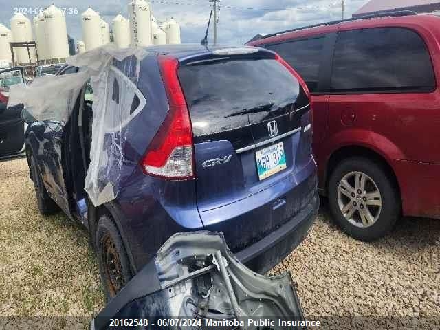 2014 Honda Cr-V Lx VIN: 2HKRM4H3XEH113062 Lot: 20162548