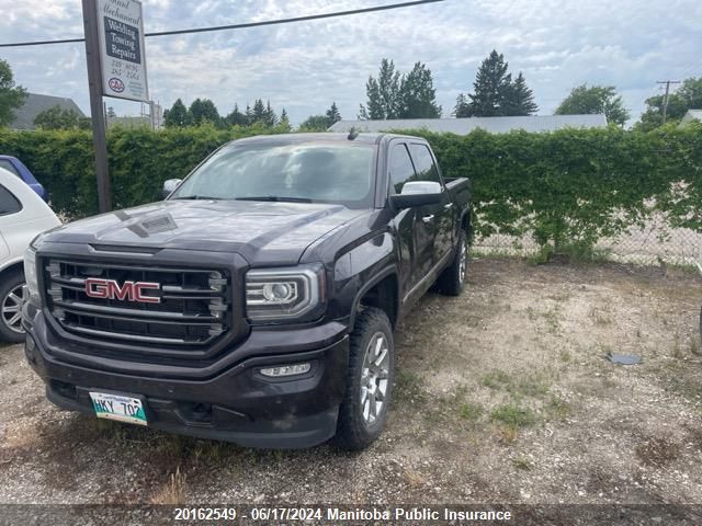 2016 GMC Sierra 1500 Slt Crew Cab VIN: 3GTU2NEC2GG136955 Lot: 20162549