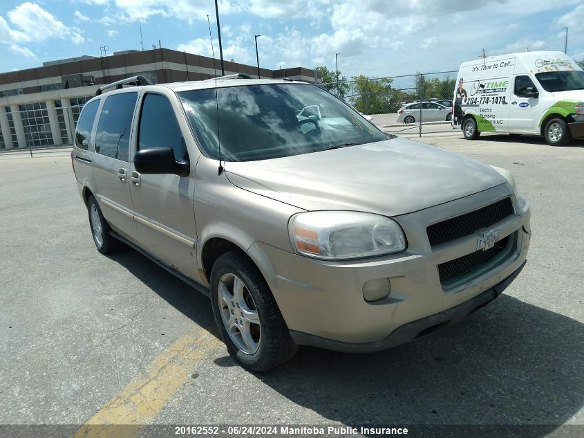 2007 Chevrolet Uplander Lt Ext VIN: 1GNDV33177D172786 Lot: 20162552