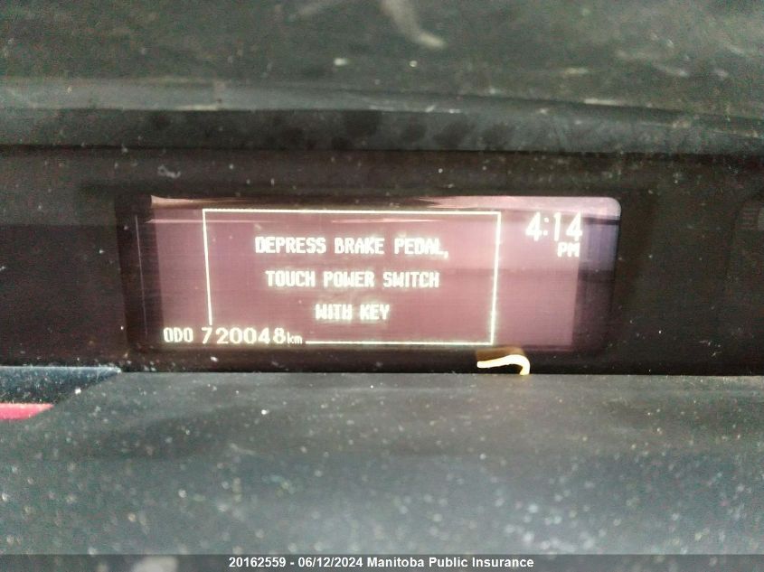 2013 Toyota Prius VIN: JTDKN3DU6D5612950 Lot: 20162559