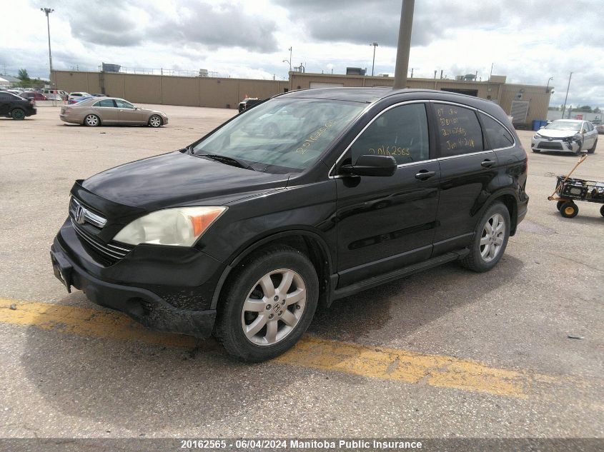 2007 Honda Cr-V Ex-L VIN: 5J6RE48707L814301 Lot: 20162565