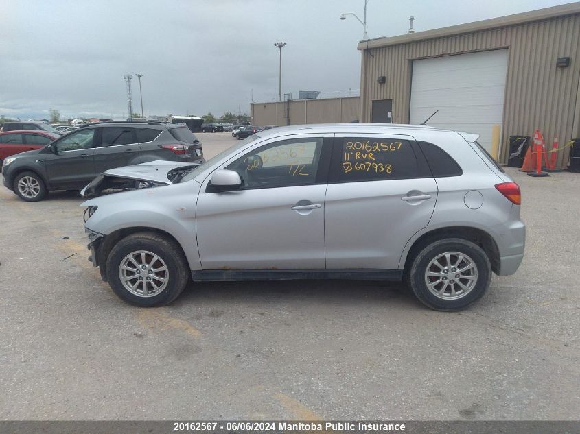 2011 Mitsubishi Rvr Se VIN: JA4AJ3AU8BZ607938 Lot: 20162567