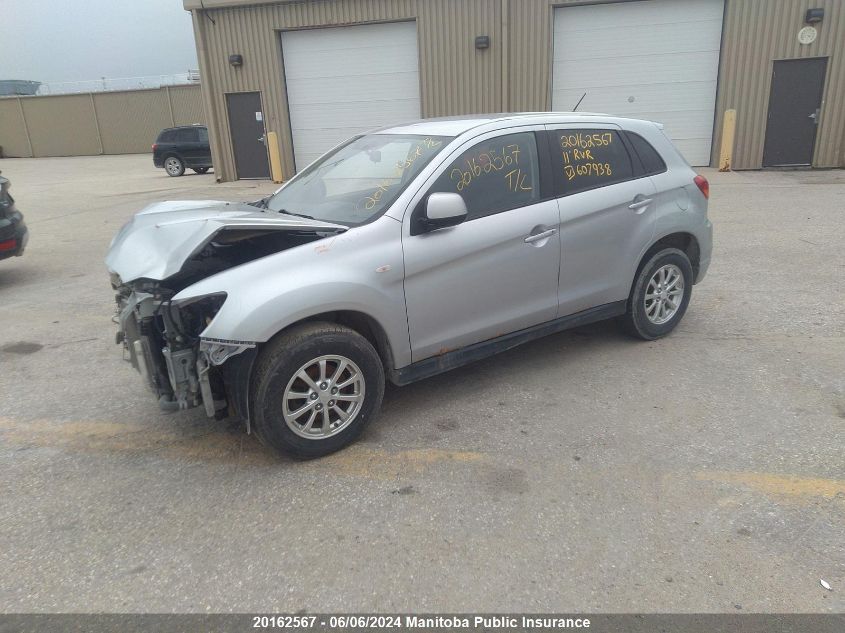 2011 Mitsubishi Rvr Se VIN: JA4AJ3AU8BZ607938 Lot: 20162567