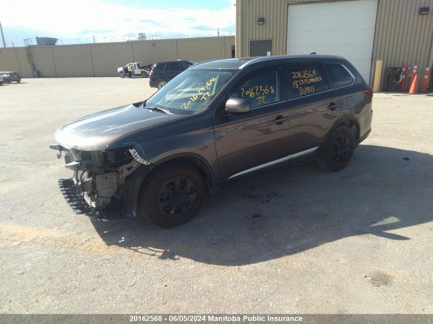 2018 Mitsubishi Outlander Es VIN: JA4AZ2A34JZ619173 Lot: 20162568