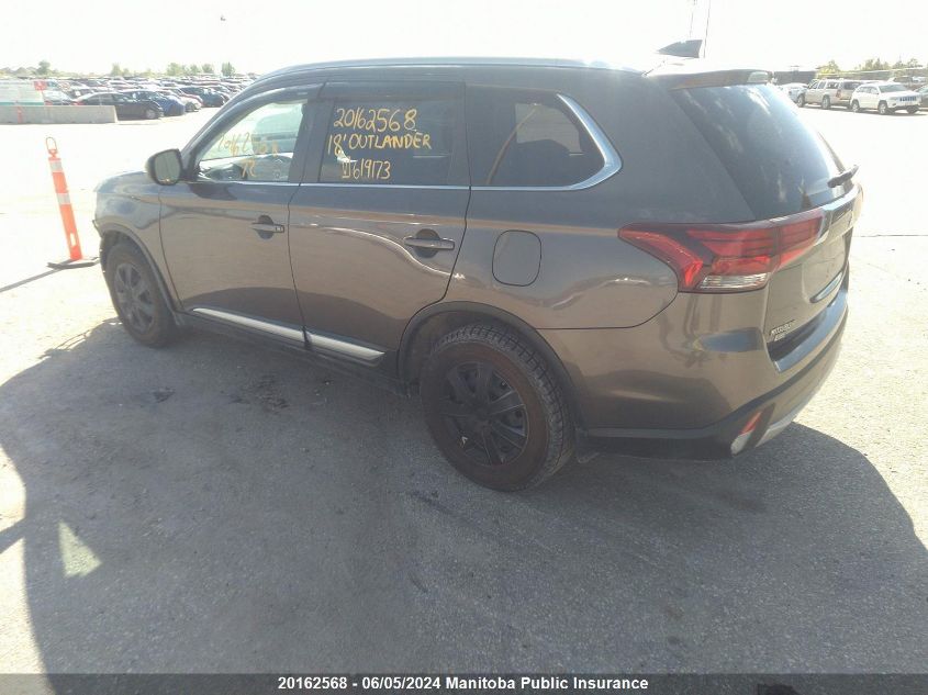 2018 Mitsubishi Outlander Es VIN: JA4AZ2A34JZ619173 Lot: 20162568