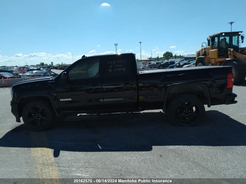 2018 GMC Sierra 1500 Sle Double Cab VIN: 1GTV2LEC5JZ308041 Lot: 20162570