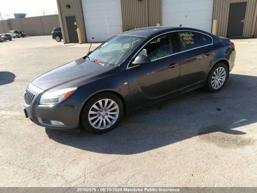 2011 Buick Regal Cxl VIN: W04GP5EC1B1137062 Lot: 20162576