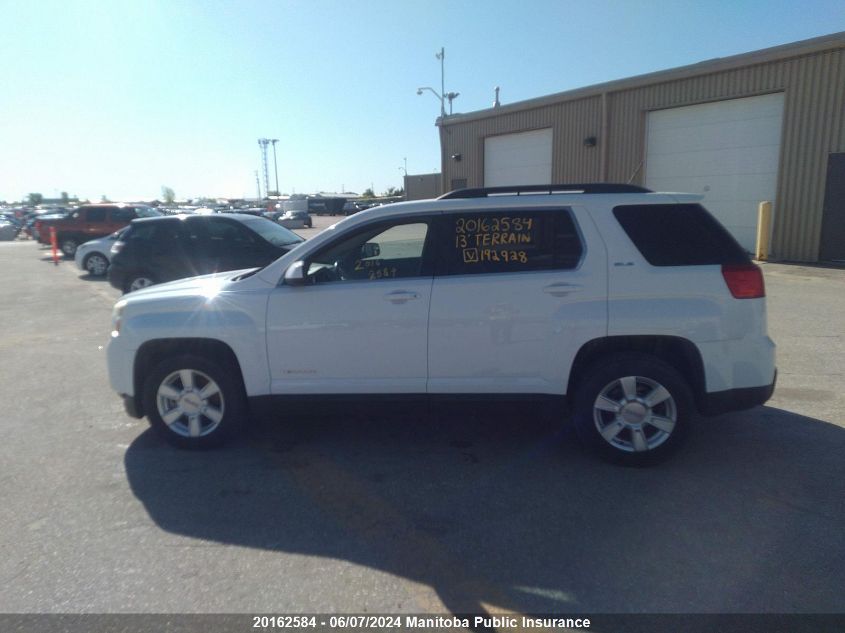 2013 GMC Terrain Sle V6 VIN: 2GKFLTE37D6192928 Lot: 20162584