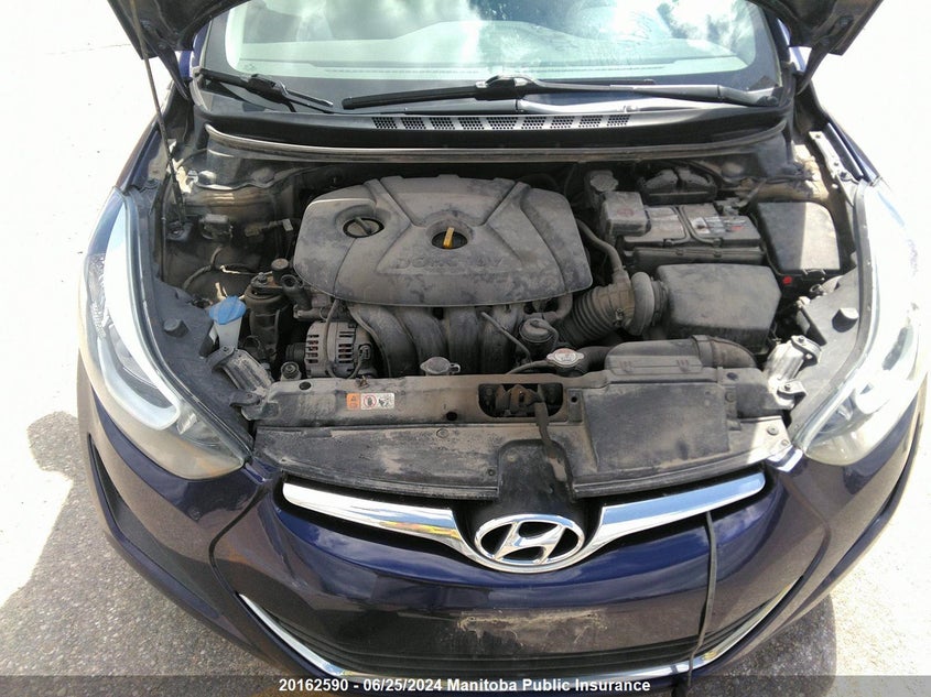 2014 Hyundai Elantra Gl VIN: 5NPDH4AE3EH456998 Lot: 20162590