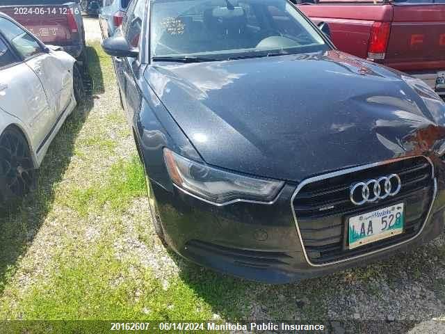 2013 Audi A6 2.0T Quattro VIN: WAUHFCFCXDN055520 Lot: 20162607