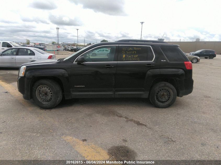 2010 GMC Terrain Sle VIN: 2CTALDEW1A6344417 Lot: 20162615