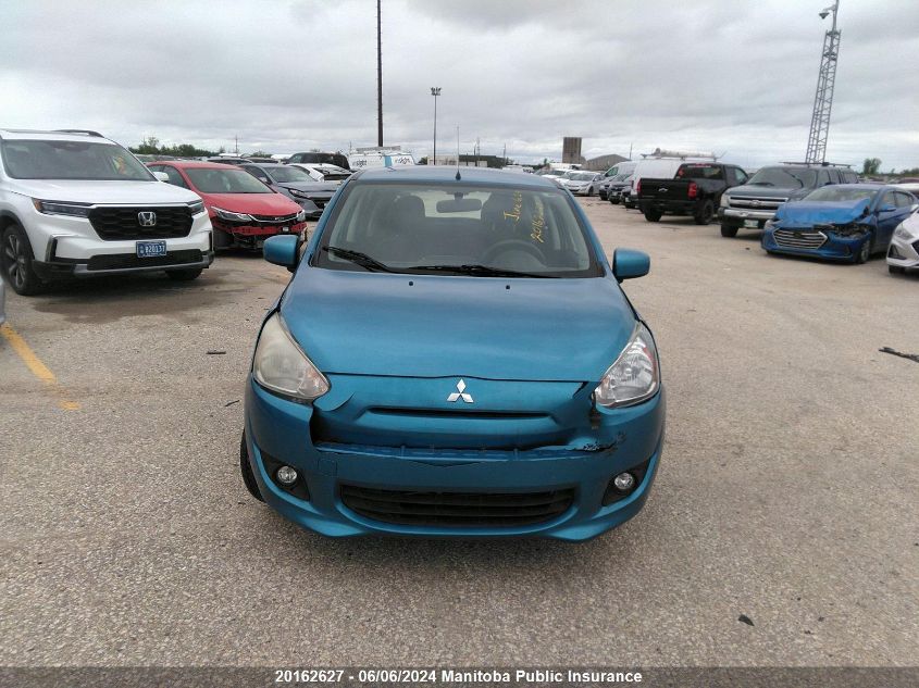 2014 Mitsubishi Mirage Se VIN: ML32A4HJ1EH011160 Lot: 20162627