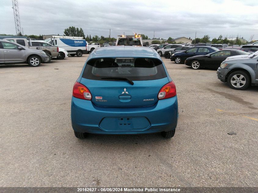 2014 Mitsubishi Mirage Se VIN: ML32A4HJ1EH011160 Lot: 20162627