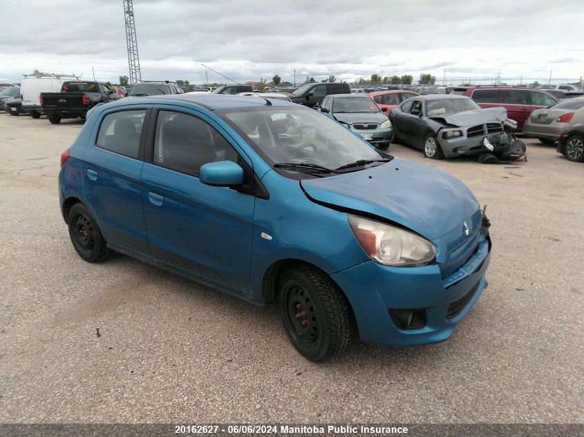 2014 Mitsubishi Mirage Se VIN: ML32A4HJ1EH011160 Lot: 20162627