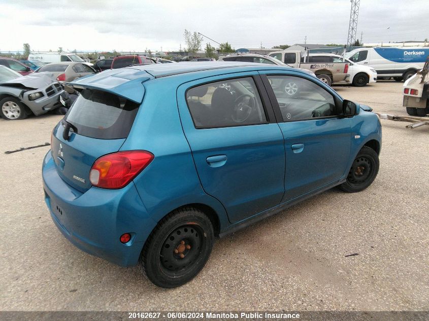 2014 Mitsubishi Mirage Se VIN: ML32A4HJ1EH011160 Lot: 20162627