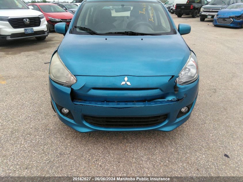 2014 Mitsubishi Mirage Se VIN: ML32A4HJ1EH011160 Lot: 20162627