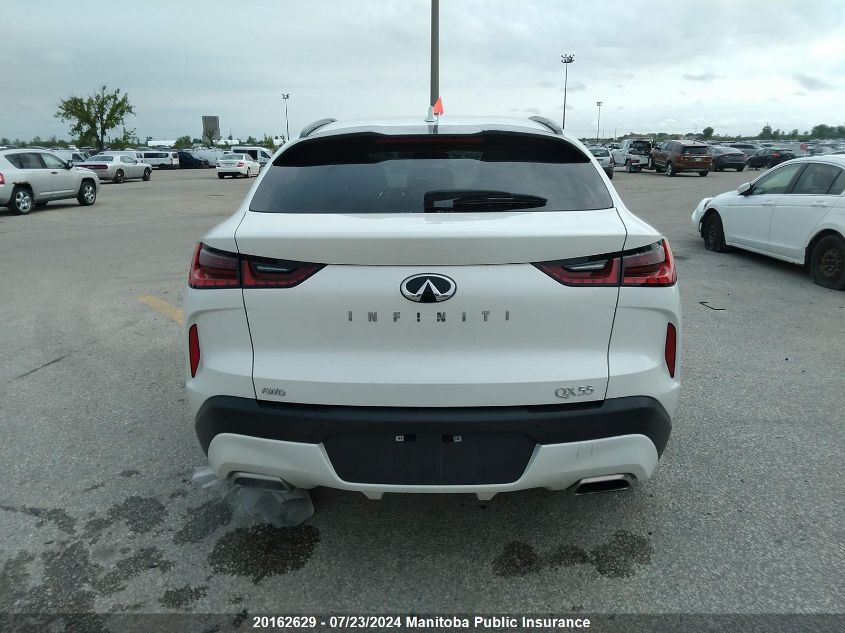 2022 Infiniti Qx55 Essential Proassist VIN: 3PCAJ5K30NF107239 Lot: 20162629