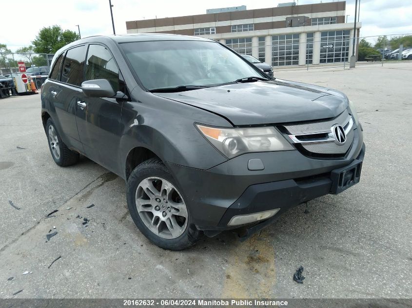 2007 Acura Mdx VIN: 2HNYD28297H003861 Lot: 20162632