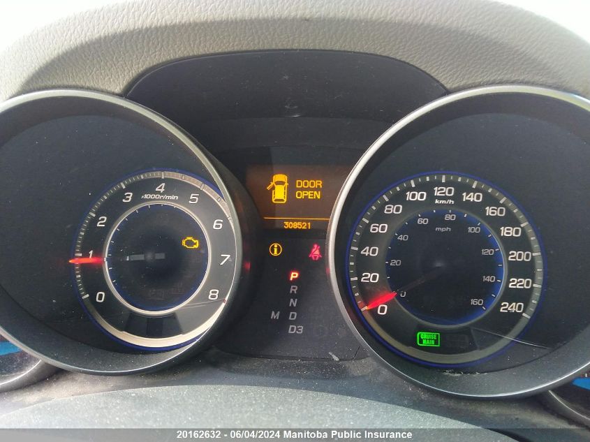 2007 Acura Mdx VIN: 2HNYD28297H003861 Lot: 20162632