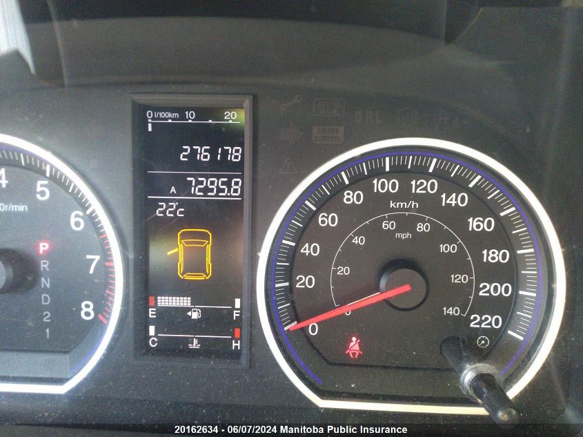 2008 Honda Cr-V Ex-L VIN: 5J6RE48758L817227 Lot: 20162634