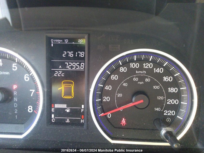 2008 Honda Cr-V Ex-L VIN: 5J6RE48758L817227 Lot: 20162634