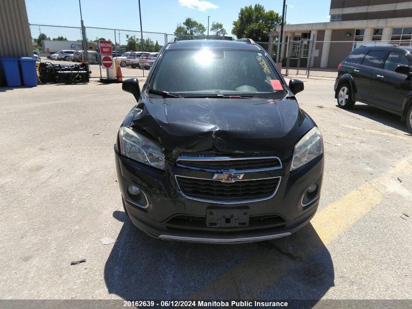 2015 Chevrolet Trax Ltz VIN: 3GNCJTSB1FL121200 Lot: 20162639