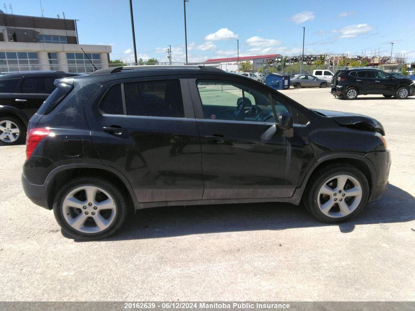 2015 Chevrolet Trax Ltz VIN: 3GNCJTSB1FL121200 Lot: 20162639