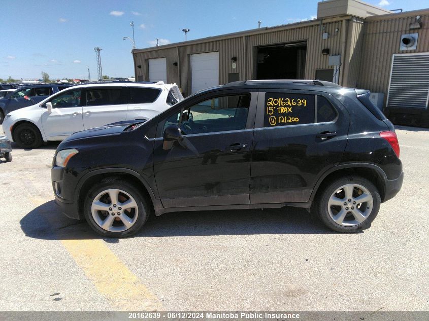 2015 Chevrolet Trax Ltz VIN: 3GNCJTSB1FL121200 Lot: 20162639