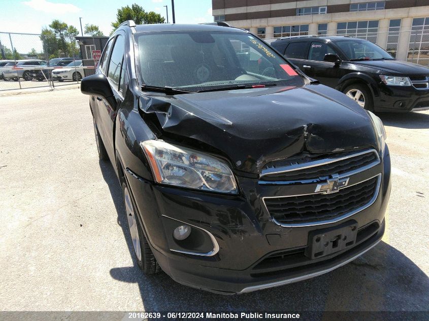 2015 Chevrolet Trax Ltz VIN: 3GNCJTSB1FL121200 Lot: 20162639